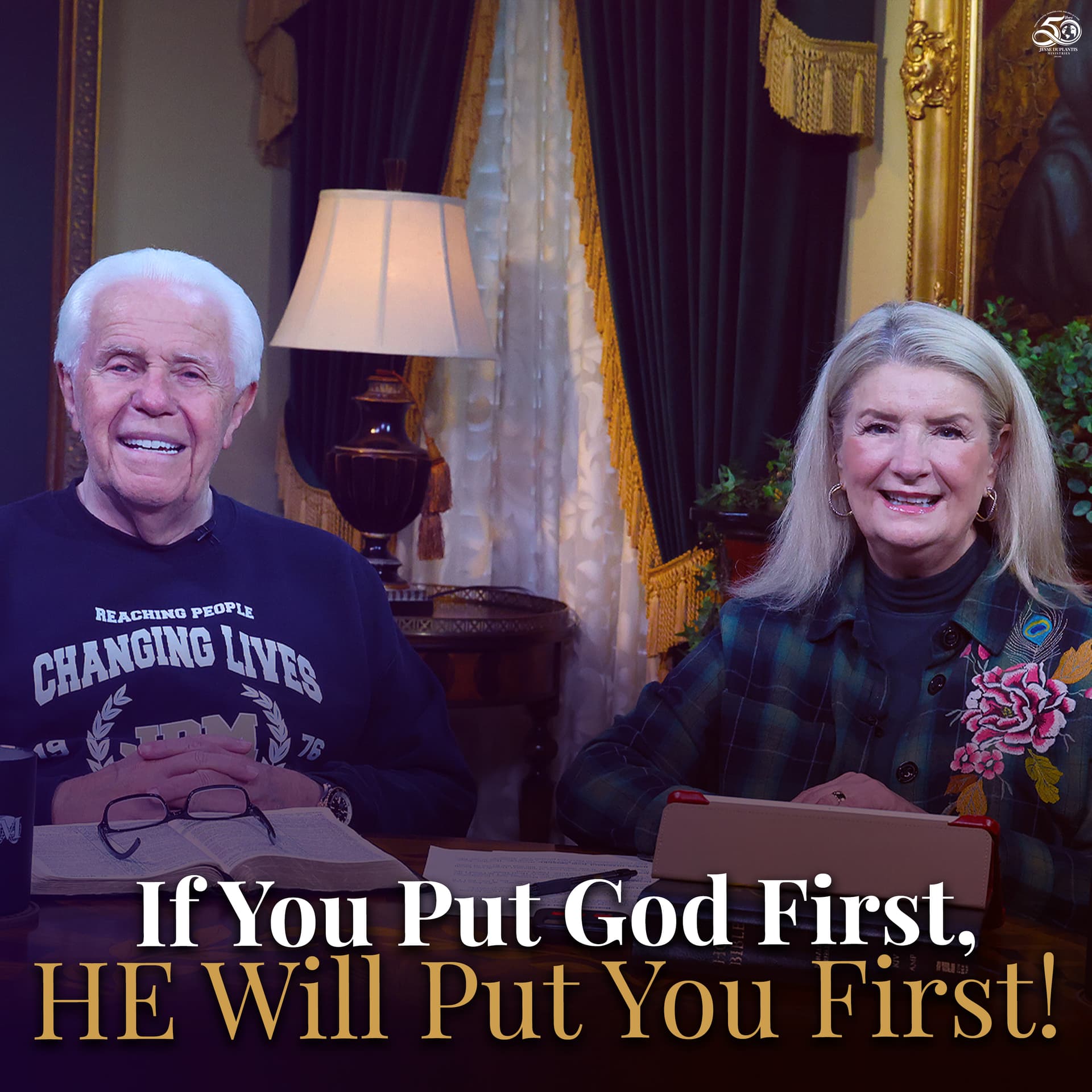 If You Put God First, He Will Put You First! — Jesse Duplantis Ministries Board Room Chat Audio Podcast cover