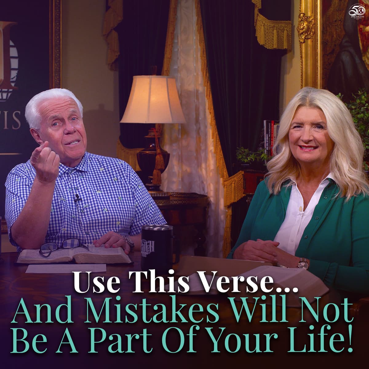 Use This Verse… And Mistakes Will Not Be A Part Of Your Life! - Jesse Duplantis Ministries Board Room Chat Audio Podcast cover