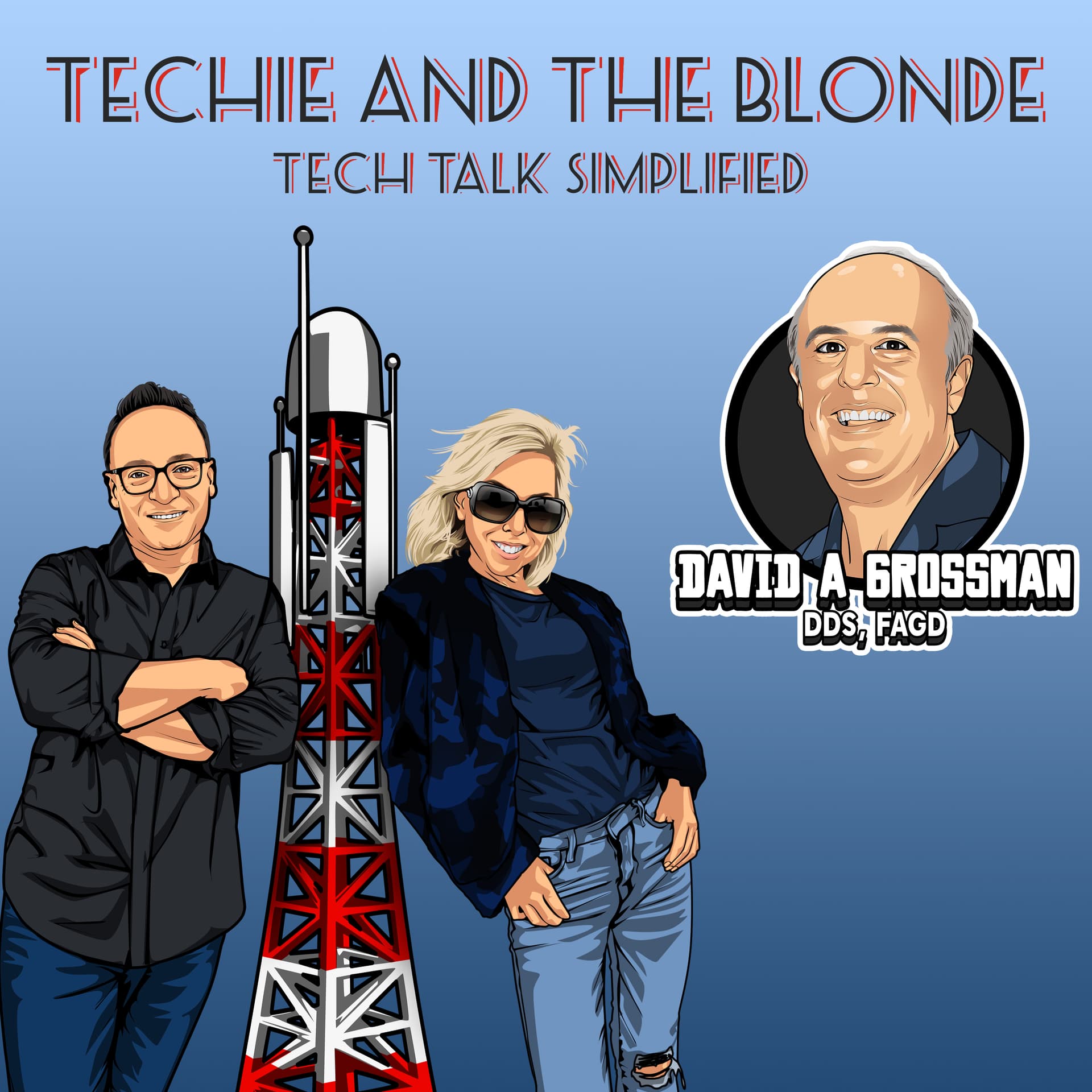 Tooth Be Told - Techie and the Blonde cover