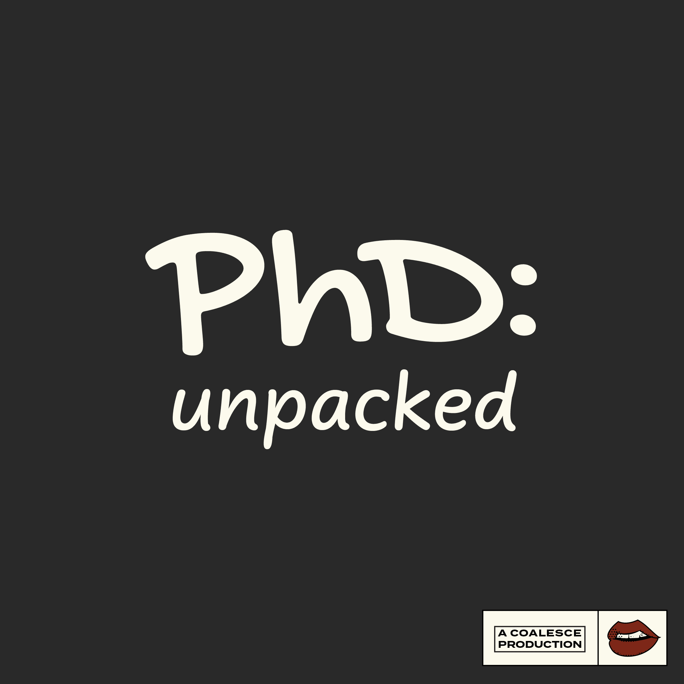 PhD: Unpacked cover