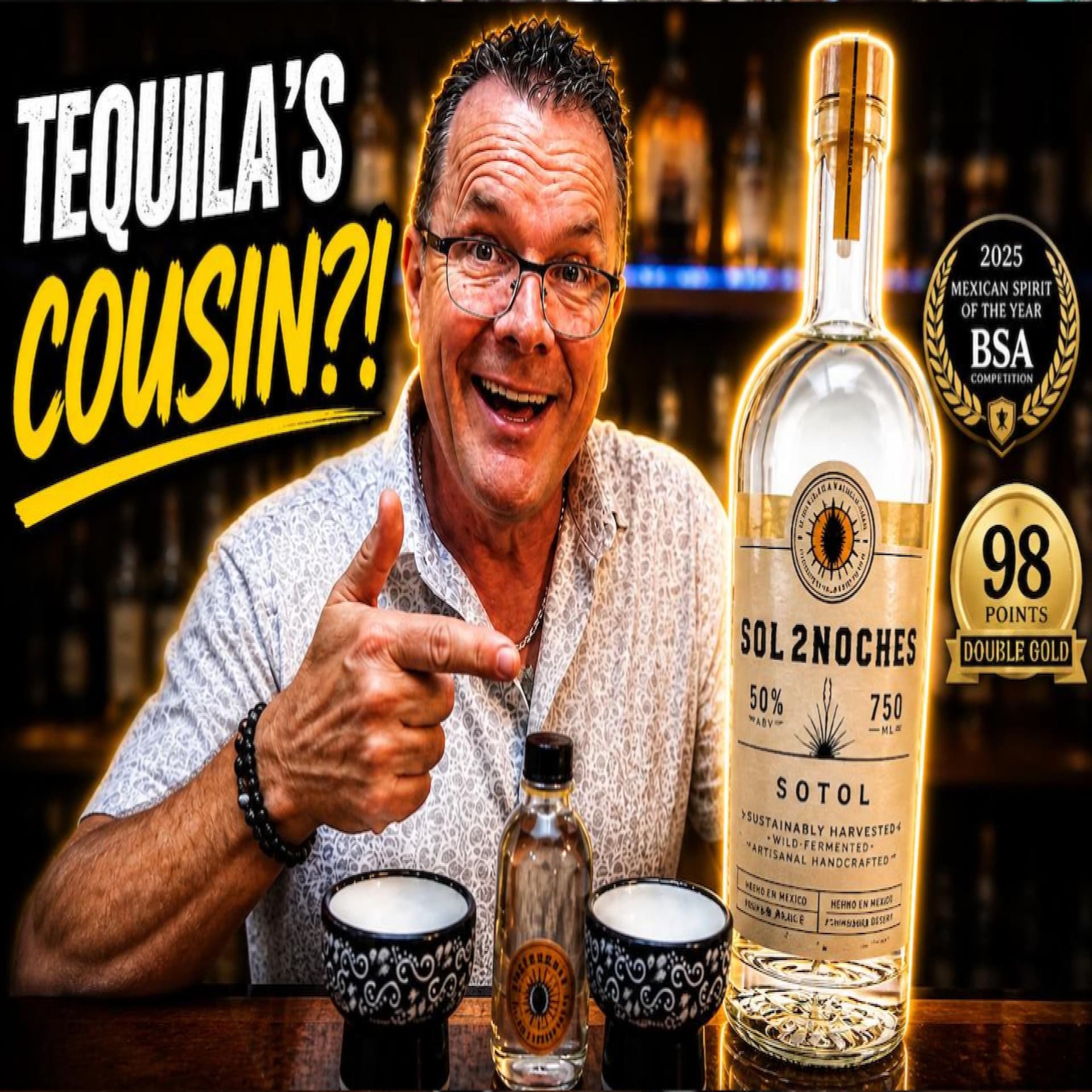 Tequila’s Cousin?! Trying 50% ABV Sotol (This Was Unexpected) — Tasting Tequila with Brad cover