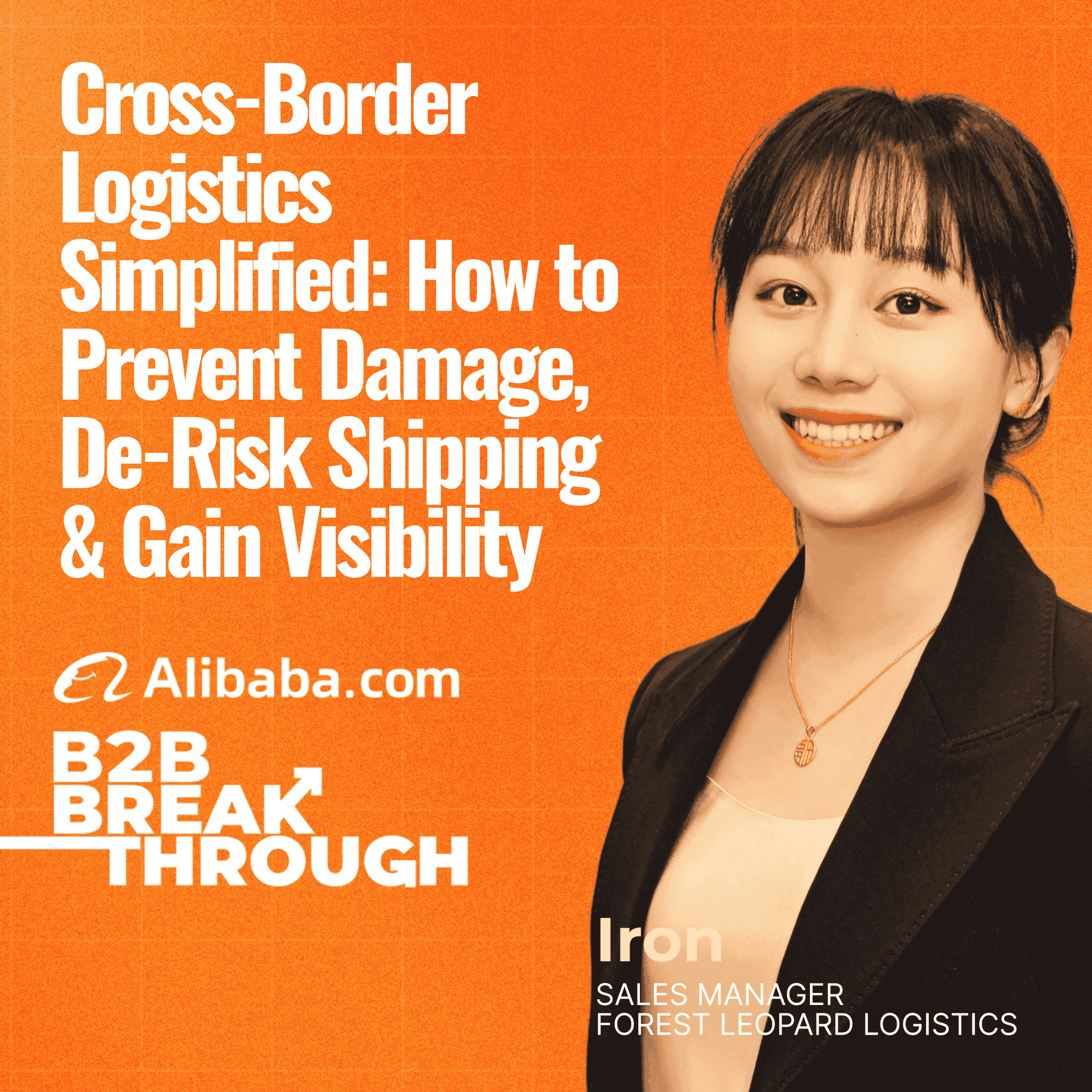 Cross-Border Logistics Simplified: How to Prevent Damage, De-Risk Shipping & Gain Visibility - B2B Breakthrough Podcast cover