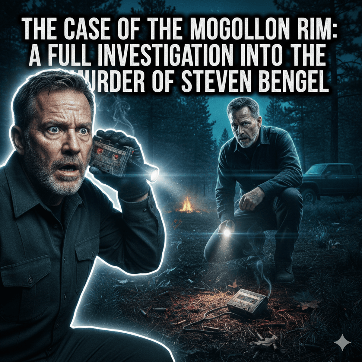 The Case of the Mogollon Rim: A Full Investigation into the Murder of Steven Bengel - The Murder Tape Khronicles | True Crime Secrets Unveiled cover