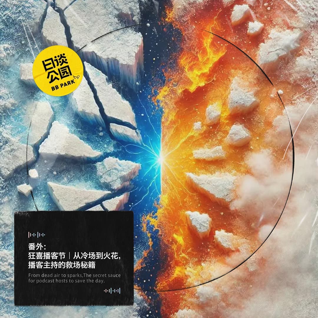 番外：狂喜播客节｜从冷场到火花，播客主持的救场秘籍 - 日谈公园 cover