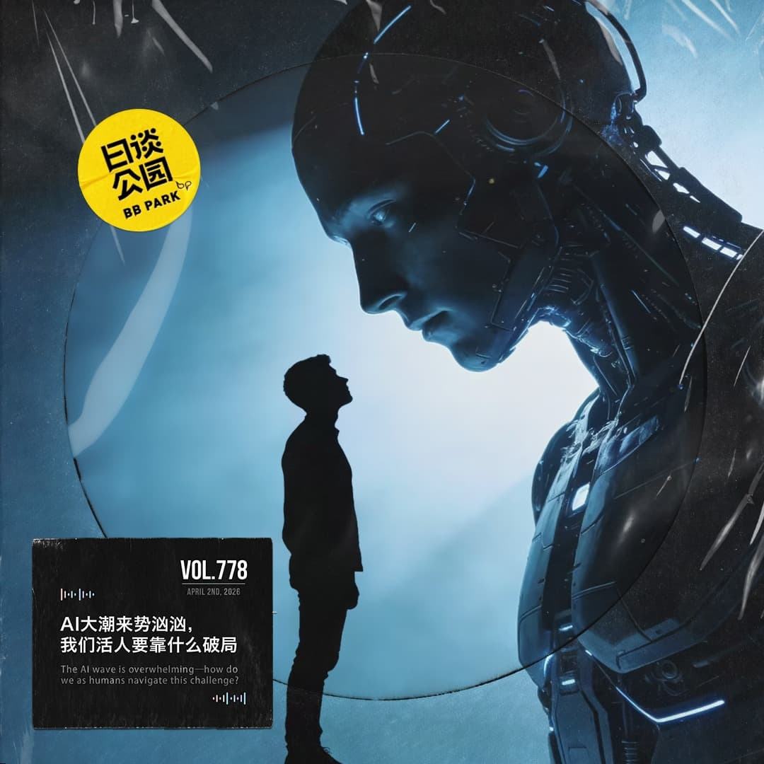 vol.778 AI大潮来势汹汹，我们活人要靠什么破局 - 日谈公园 cover