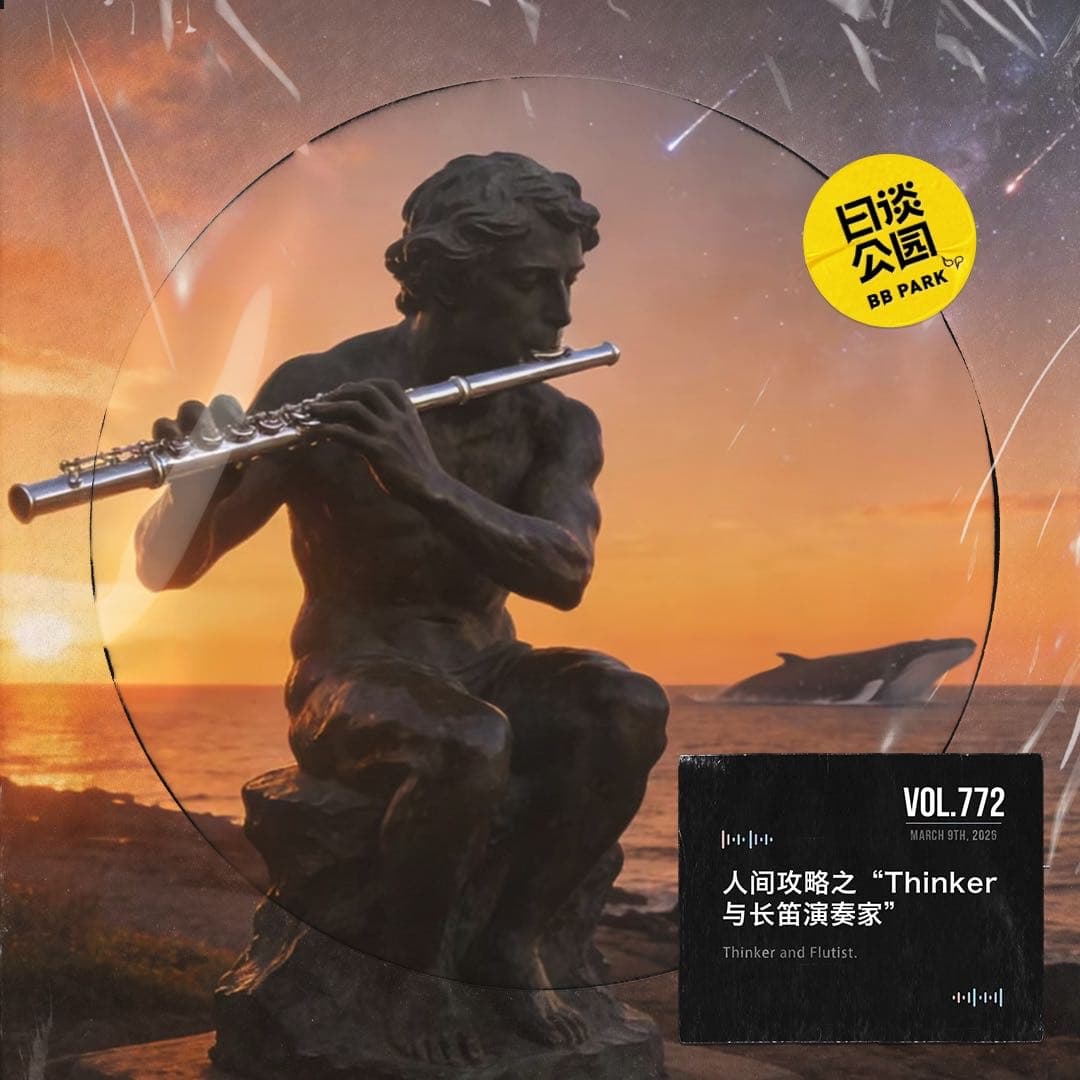 vol.772 人间攻略之“Thinker与长笛演奏家” - 日谈公园 cover