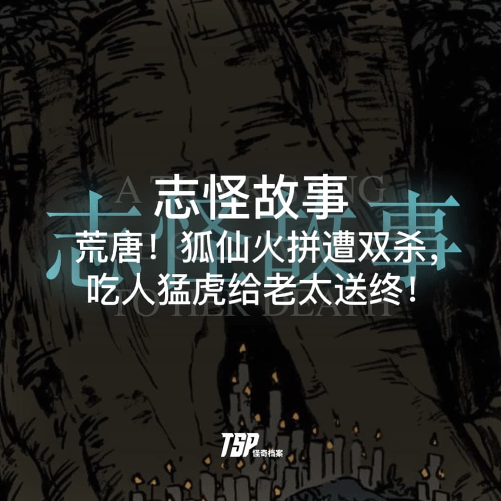 志怪故事：荒唐！狐仙火拼遭双杀，吃人猛虎给老太送终！ - TSP怪奇档案 cover