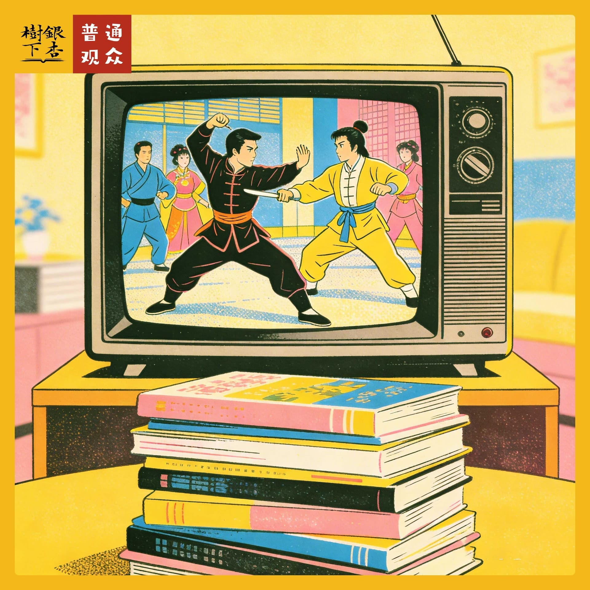 Vol.247 香港文化考古 | 港剧的文学基因，不只是四大名著（嘉宾：胖泡） - 银杏树下 cover