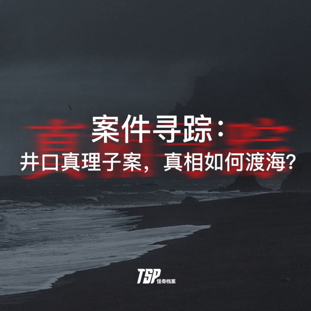 案件寻踪：井口真理子案，真相如何渡海？ - TSP怪奇档案 cover