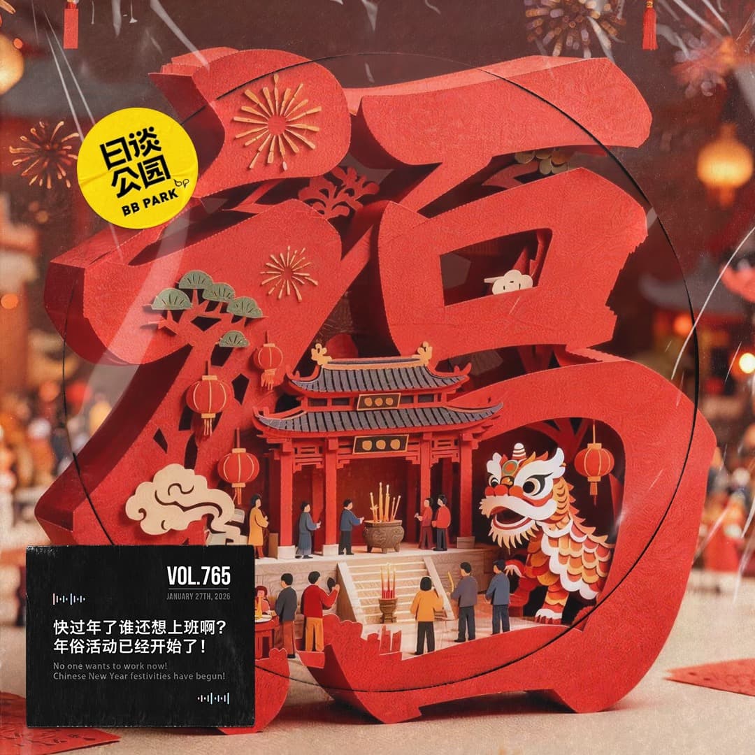vol.765 快过年了谁还想上班啊？年俗活动已经开始了！ - 日谈公园 cover