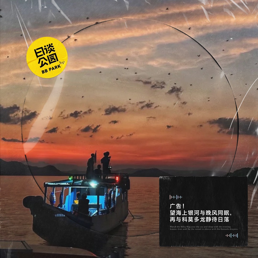 广告！望海上银河与晚风同眠，再与科莫多龙静待日落 - 日谈公园 cover