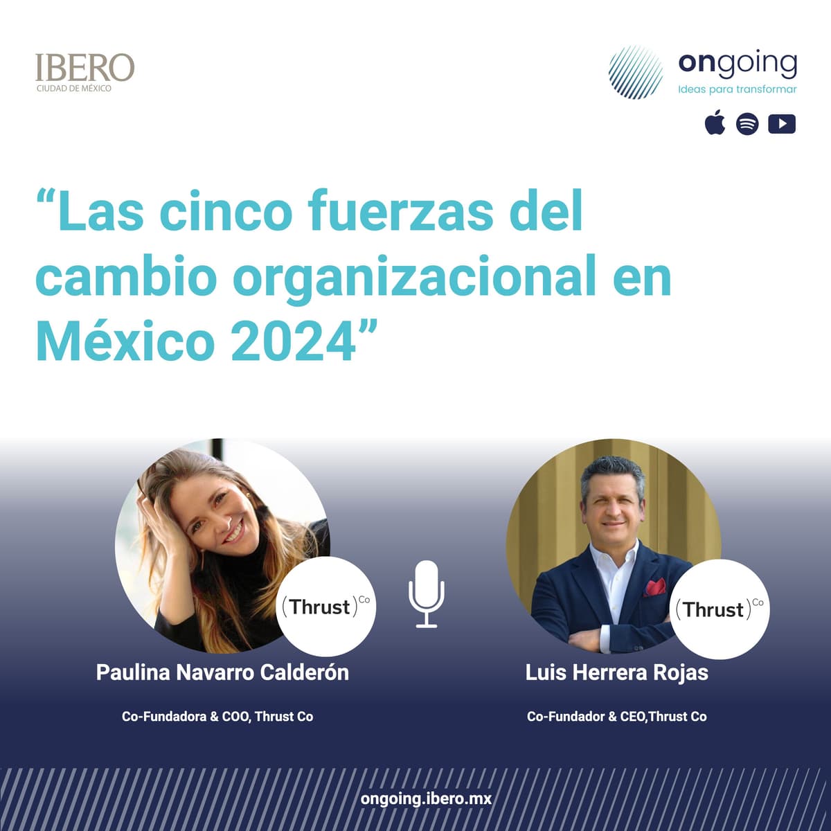 7. Las Cinco Fuerzas del Cambio Organizacional en México 2024 - Ongoing cover