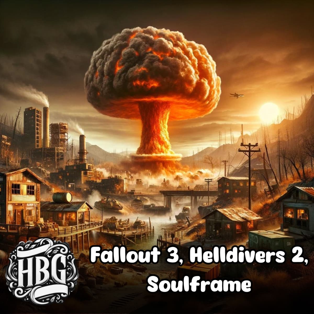 Moral Choices & Mythical Quests: Fallout 3, Helldivers 2, & Soulframe - The Horton Brothers Grimm cover