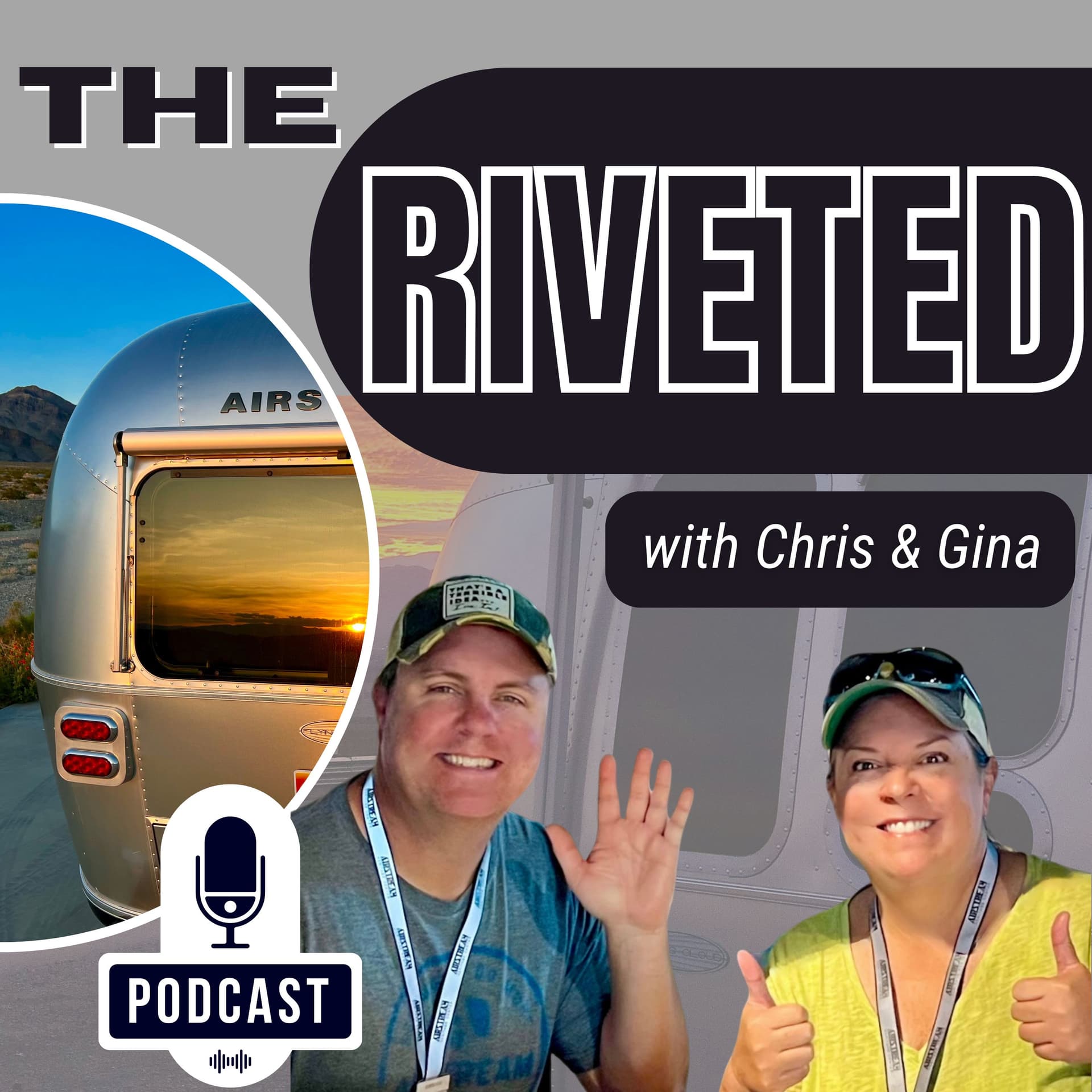 Episode 2 - How WE ended up in your ear Listener! - The Riveted with Chris & Gina cover