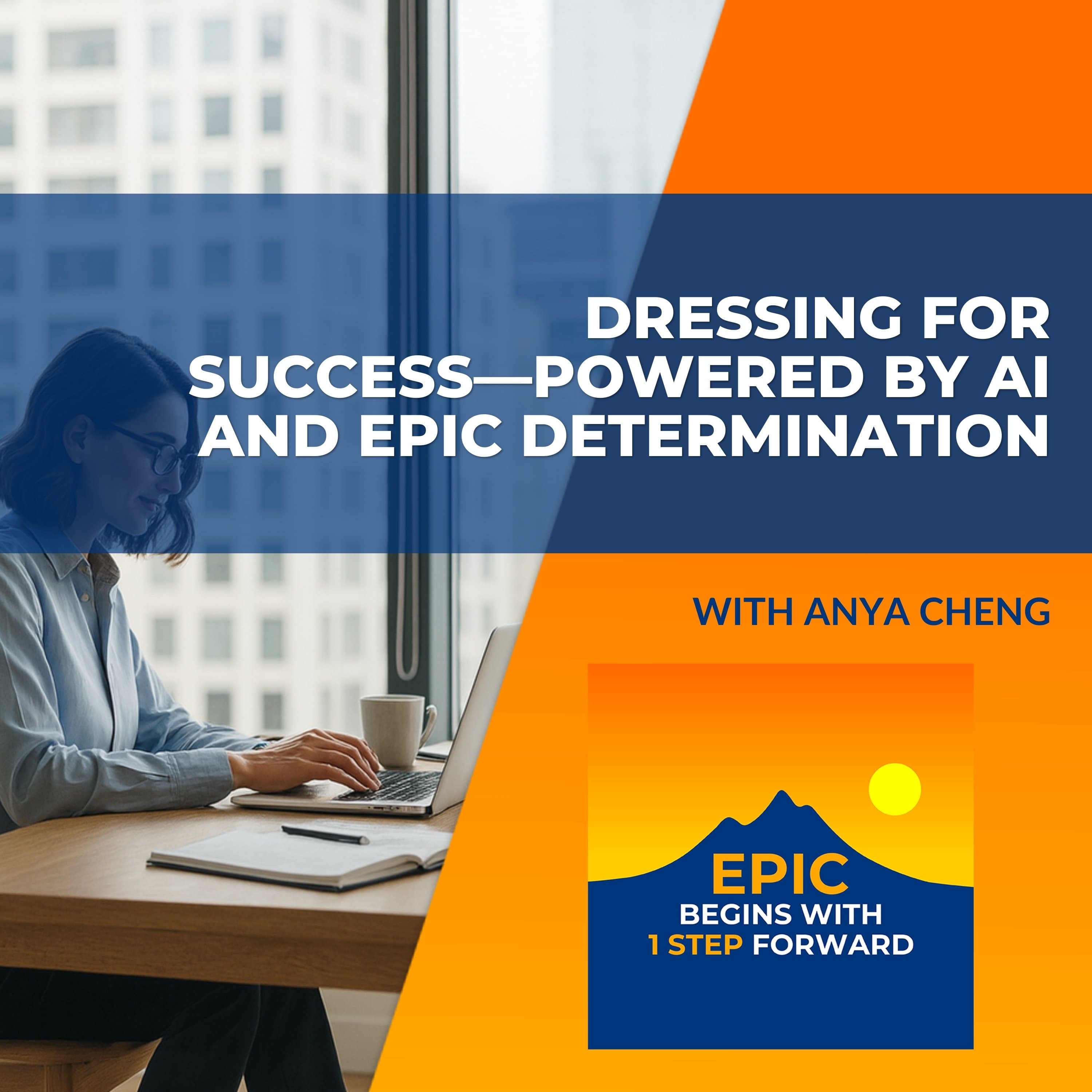 Dressing For Success—Powered By AI And Epic Determination With Anya Cheng - EPIC Begins With 1 Step Forward cover