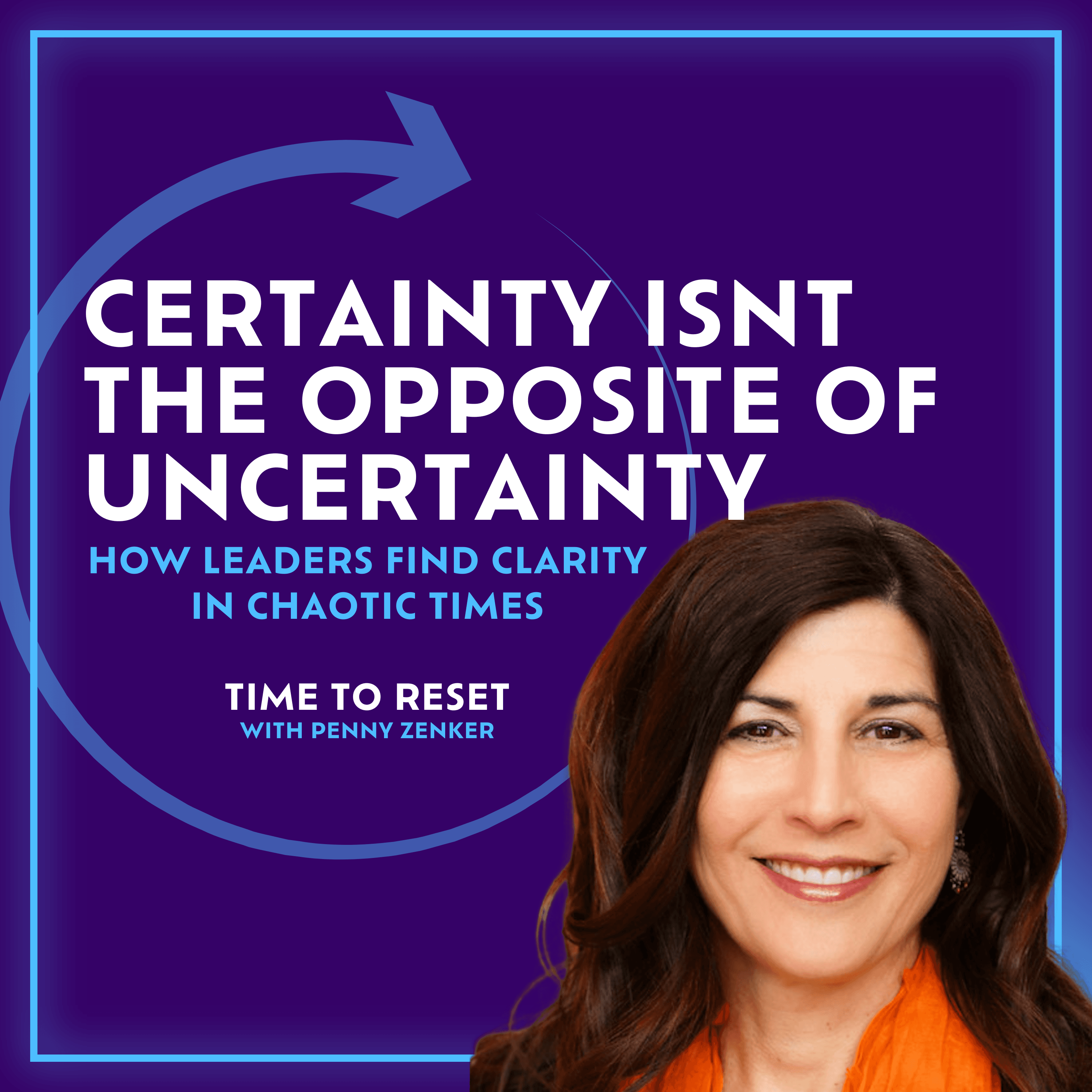 Certainty Isn’t the Opposite of Uncertainty: How Leaders Find Clarity in Chaotic Times - Time to Reset cover