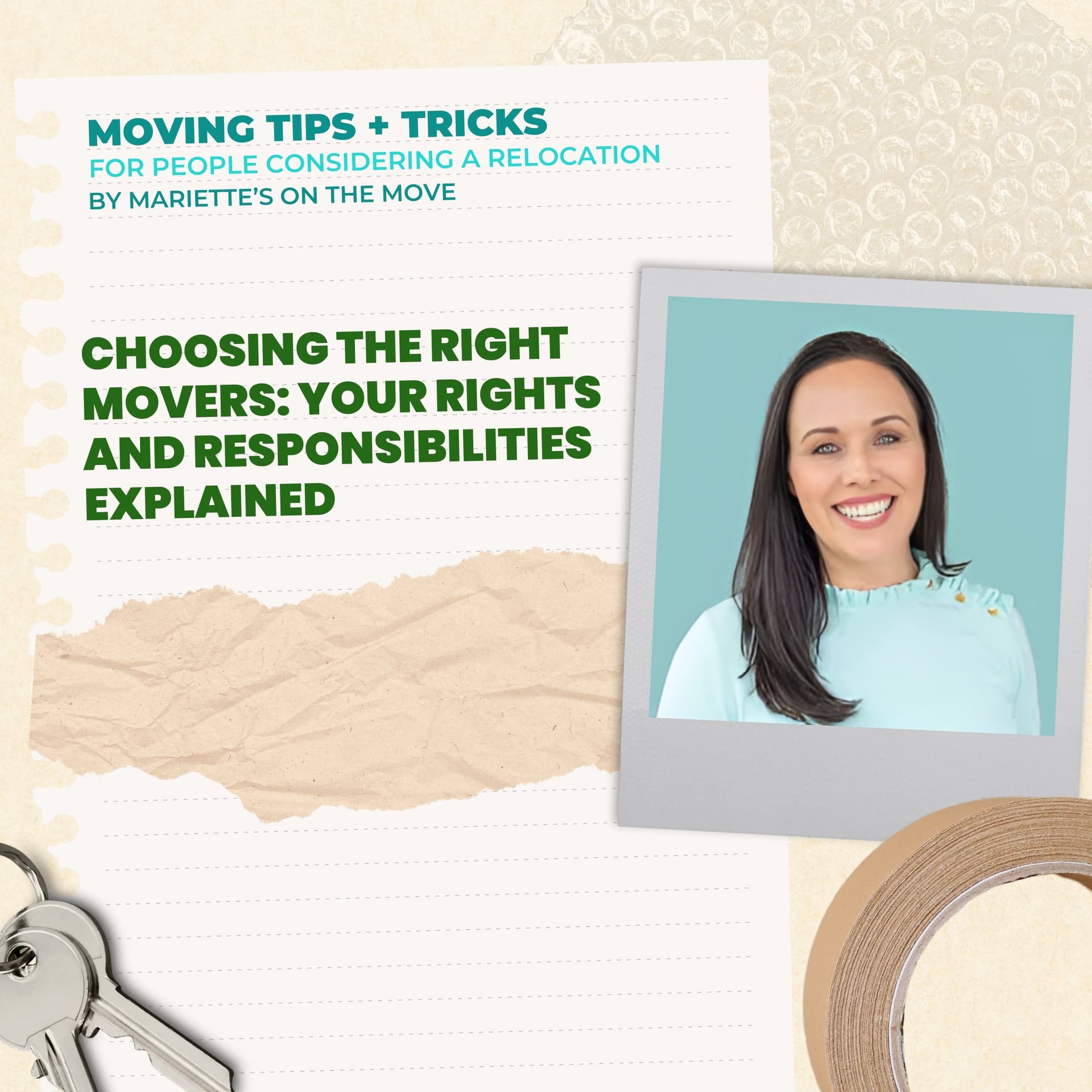 Choosing the Right Movers: Your Rights and Responsibilities Explained - Moving For Smarties cover