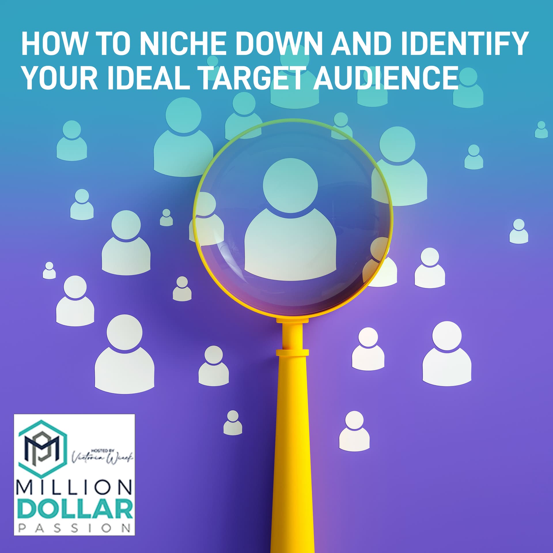 How To Niche Down And Identify Your Ideal Target Audience - Million Dollar Passion cover