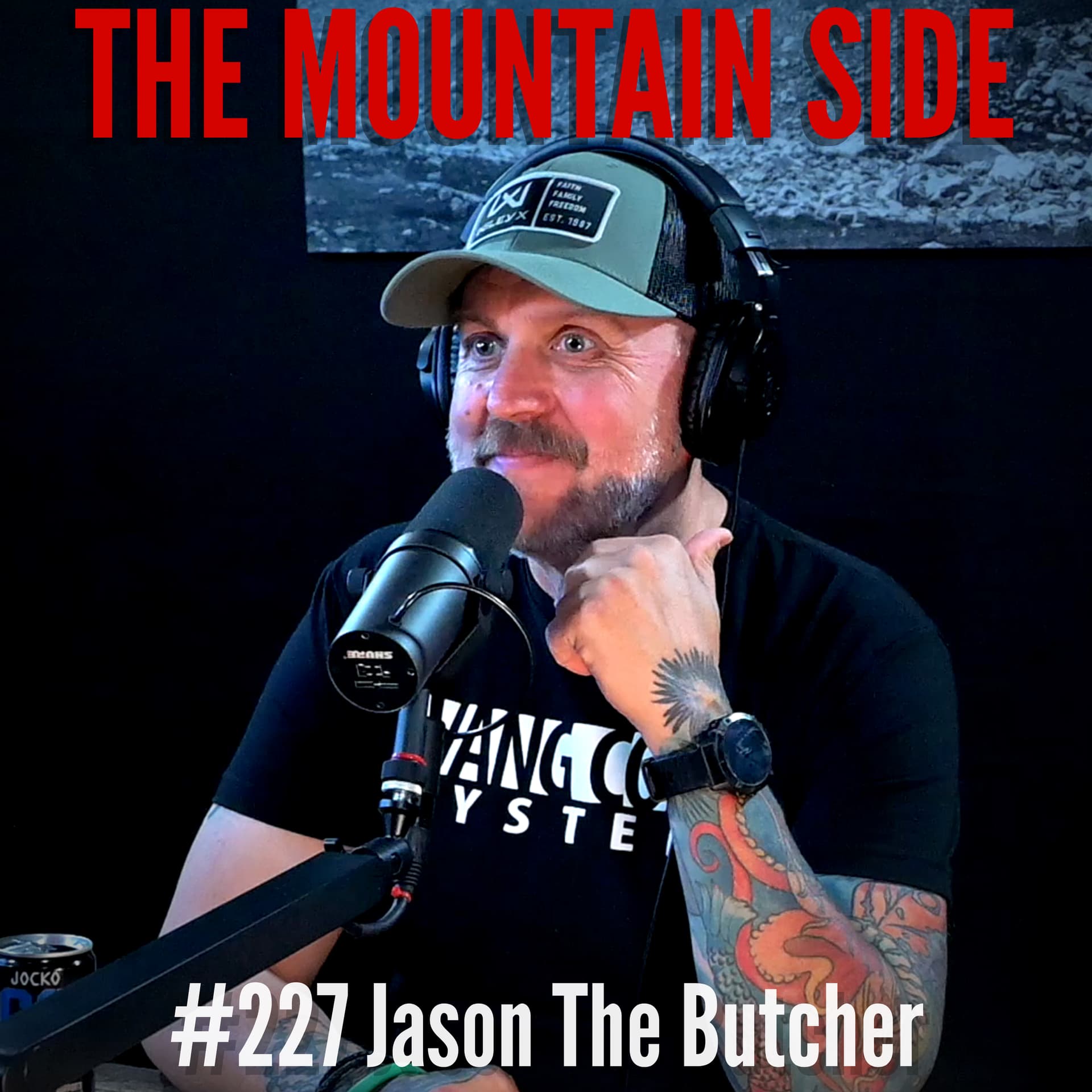 #227 Jason The Butcher - US Military Combat Sustainability Instructor - The Mountain Side cover