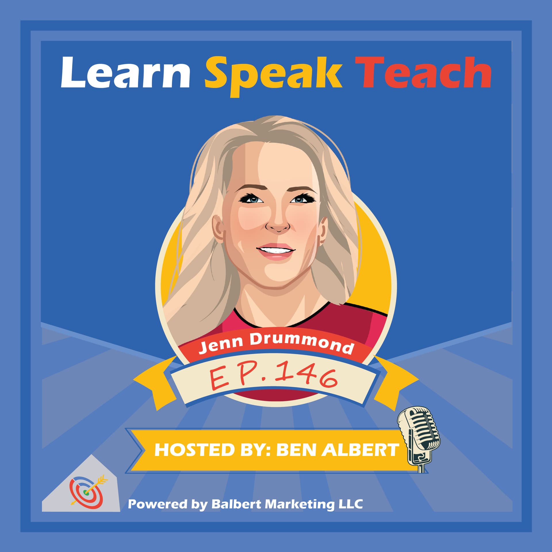 Seek Your Summit w/ Jenn Drummond (LST #146) - Learn Speak Teach cover