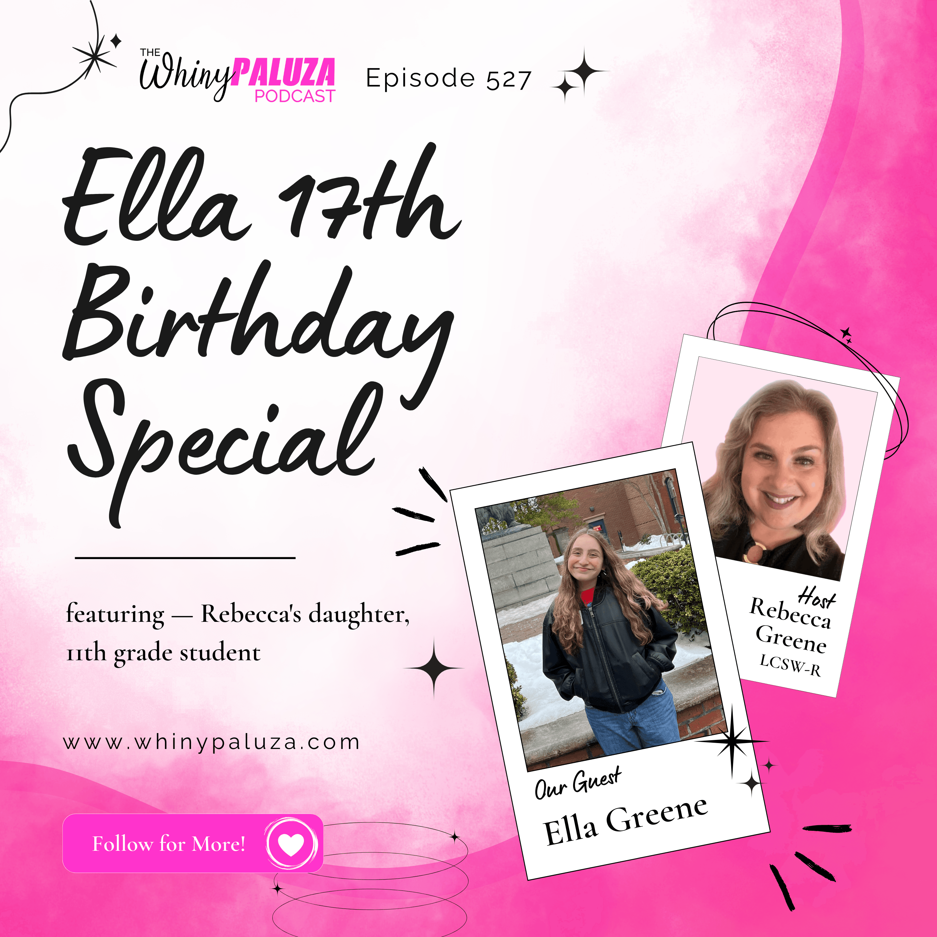Episode 527: Ella 17th Birthday Special - The Whinypaluza Podcast cover