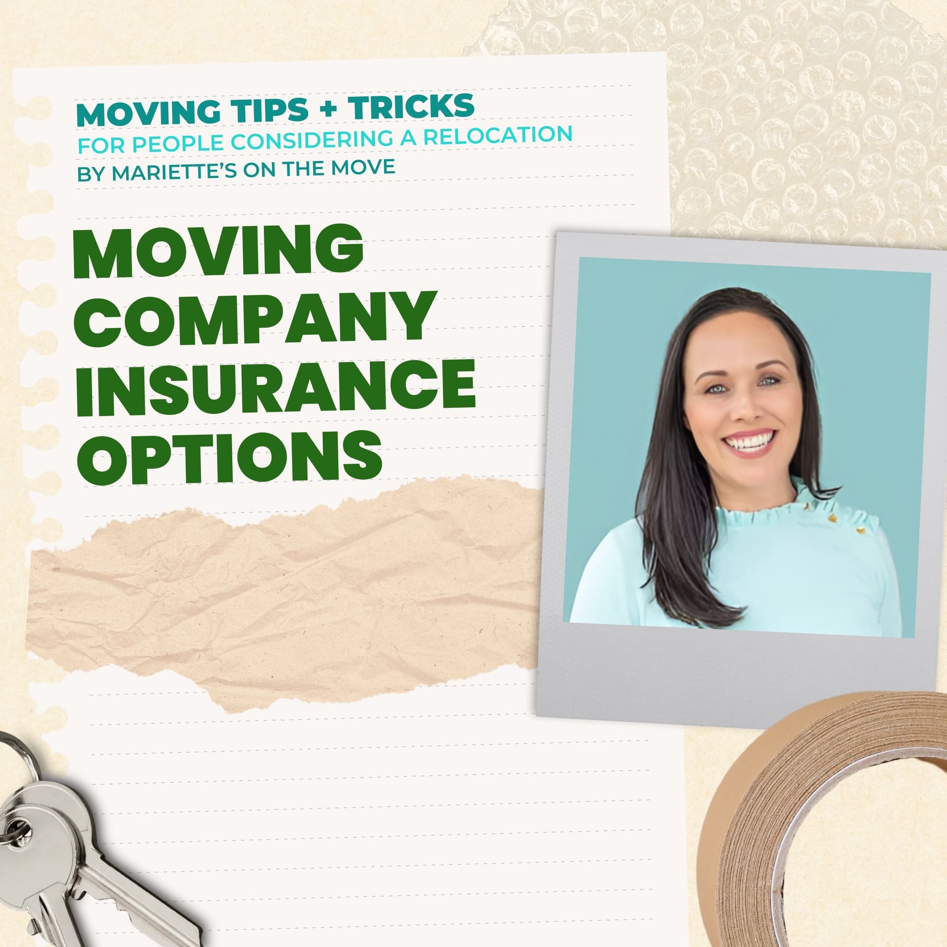 Moving Company Insurance Options - Moving For Smarties cover