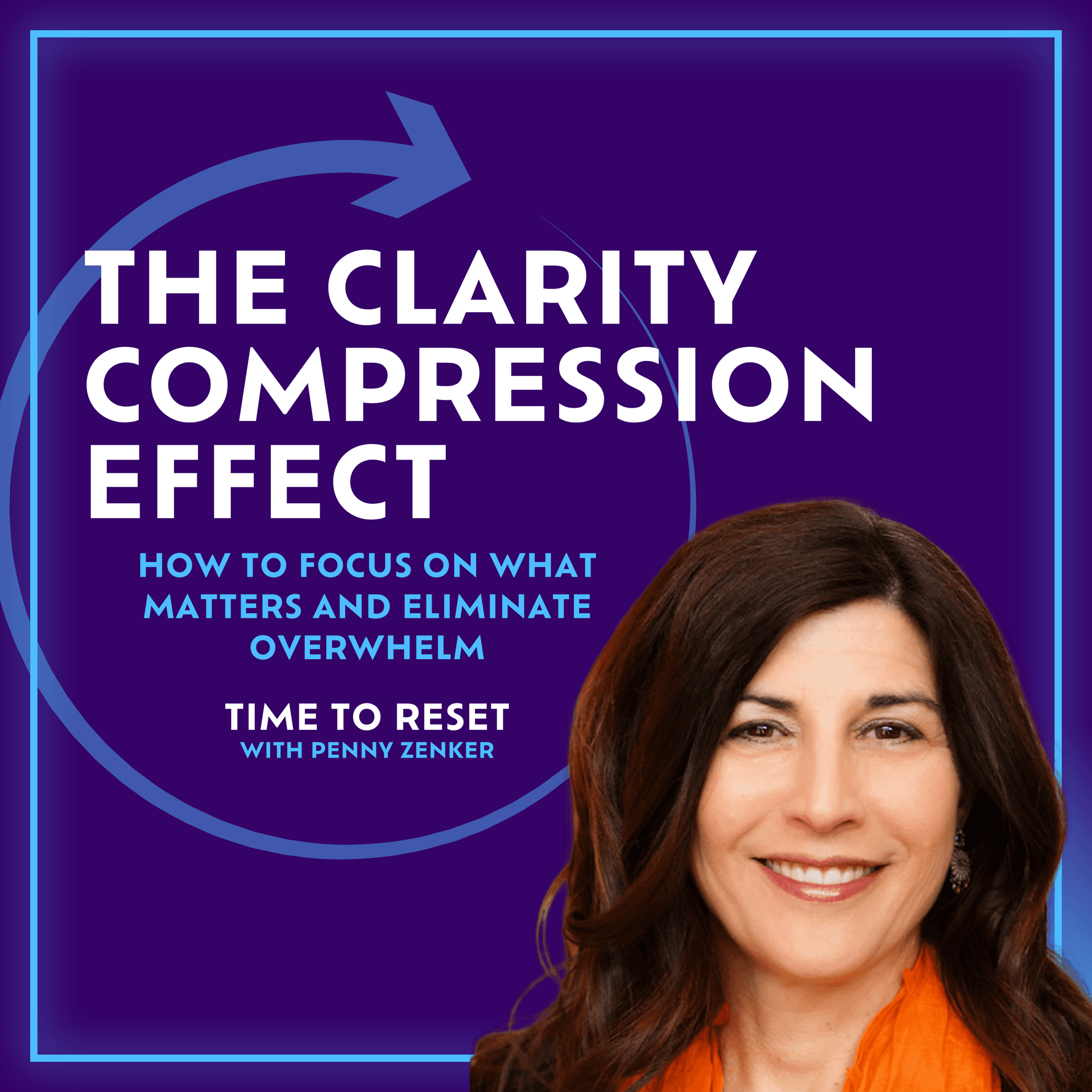 The Clarity Compression Effect: How to Focus on What Matters & Eliminate Overwhelm - Time to Reset cover