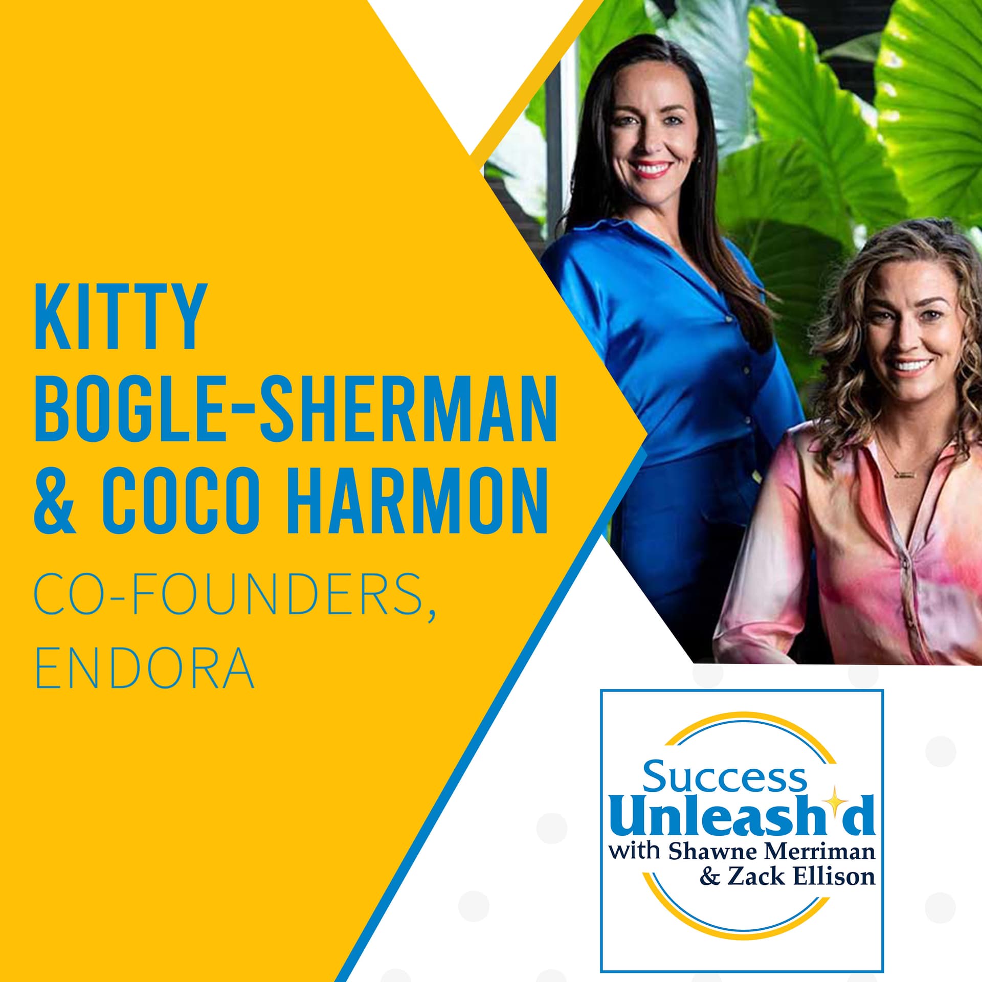 Kitty Bogle-Sherman & Coco Harmon, Co-Founders, Endora - Success Unleash'd cover