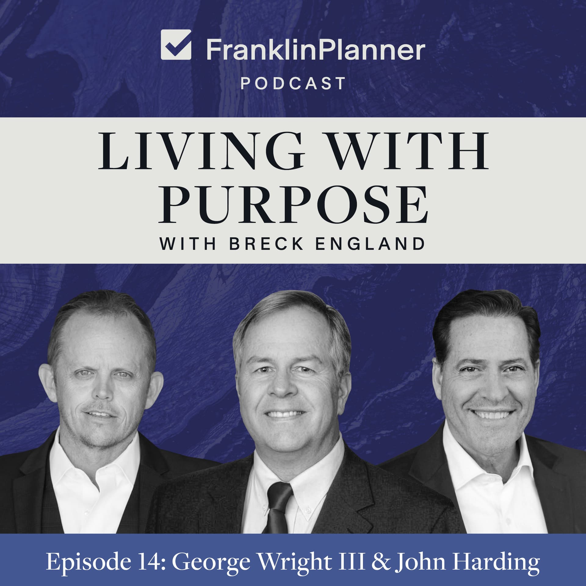 Living with Purpose with Breck England - Franklin Planner Podcast cover