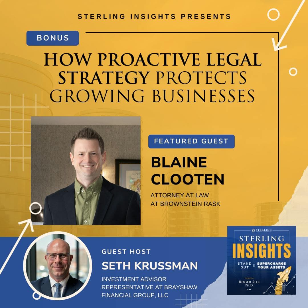 Bonus: How Proactive Legal Strategy Protects Growing Businesses - Sterling Insights cover