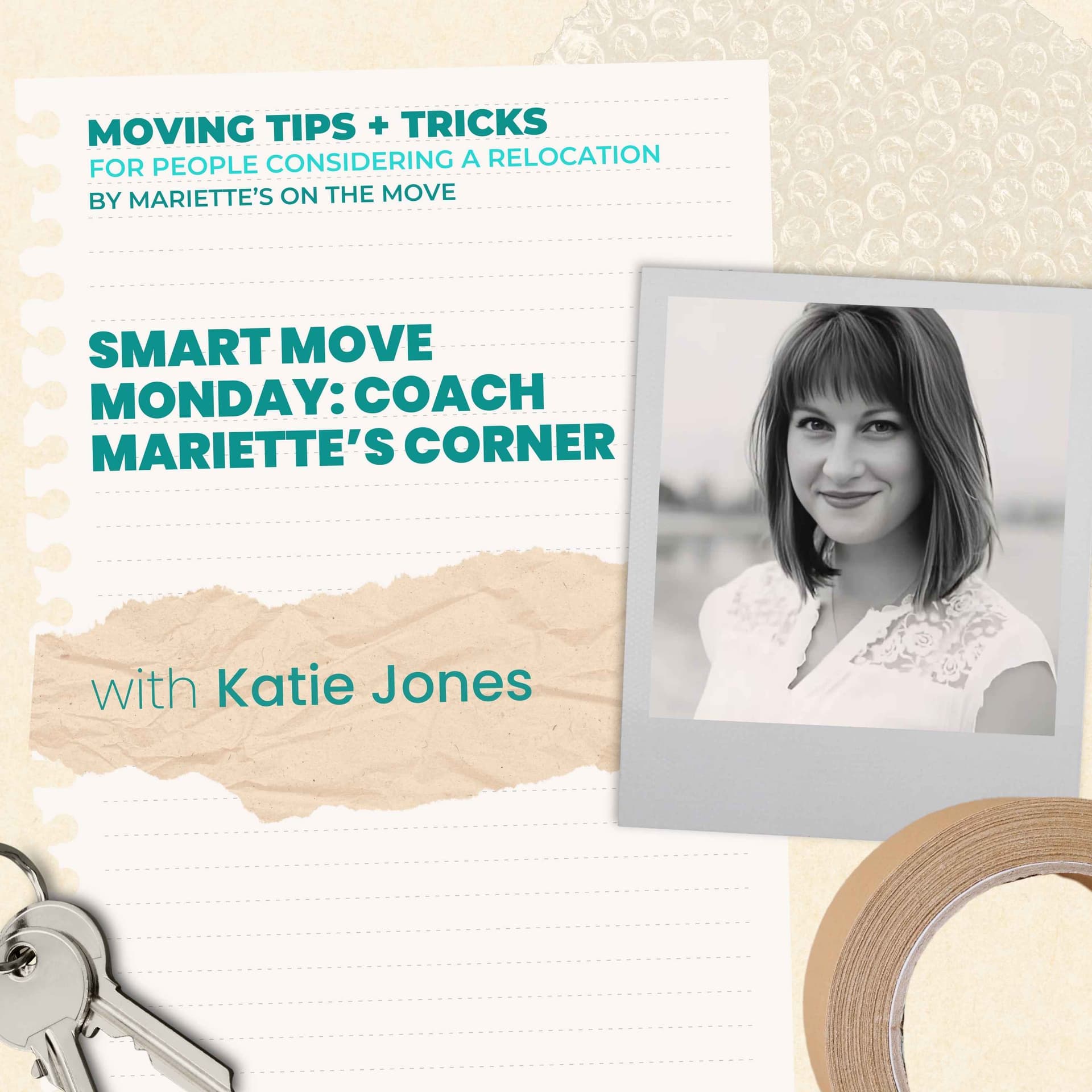 Smart Move Monday: Coach Mariette’s Corner - Moving For Smarties cover