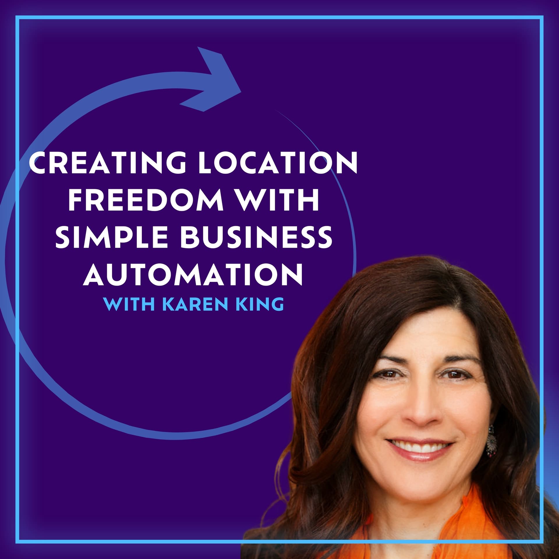 Creating Location Freedom With Simple Business Automation With Karen King - Time to Reset cover
