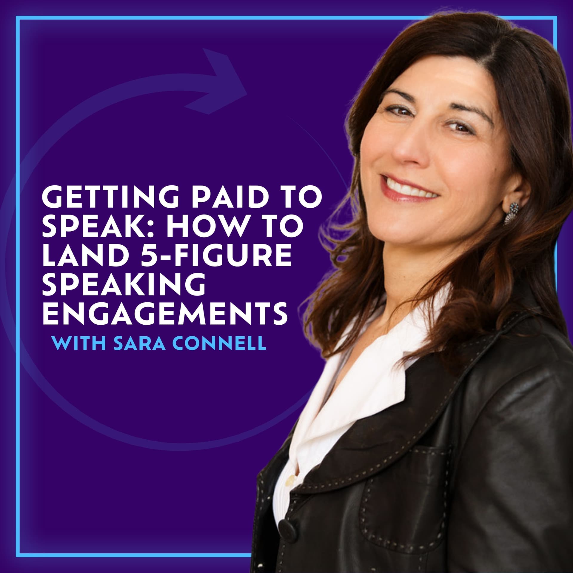 Getting Paid To Speak: How To Land 5-Figure Speaking Engagements With Sara Connel - Time to Reset cover