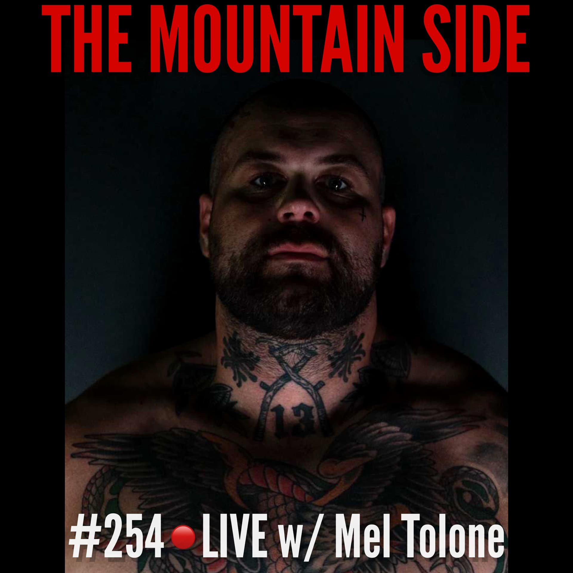 #254 Mel Tolone - BKFC Heavyweight Fighter - The Mountain Side cover