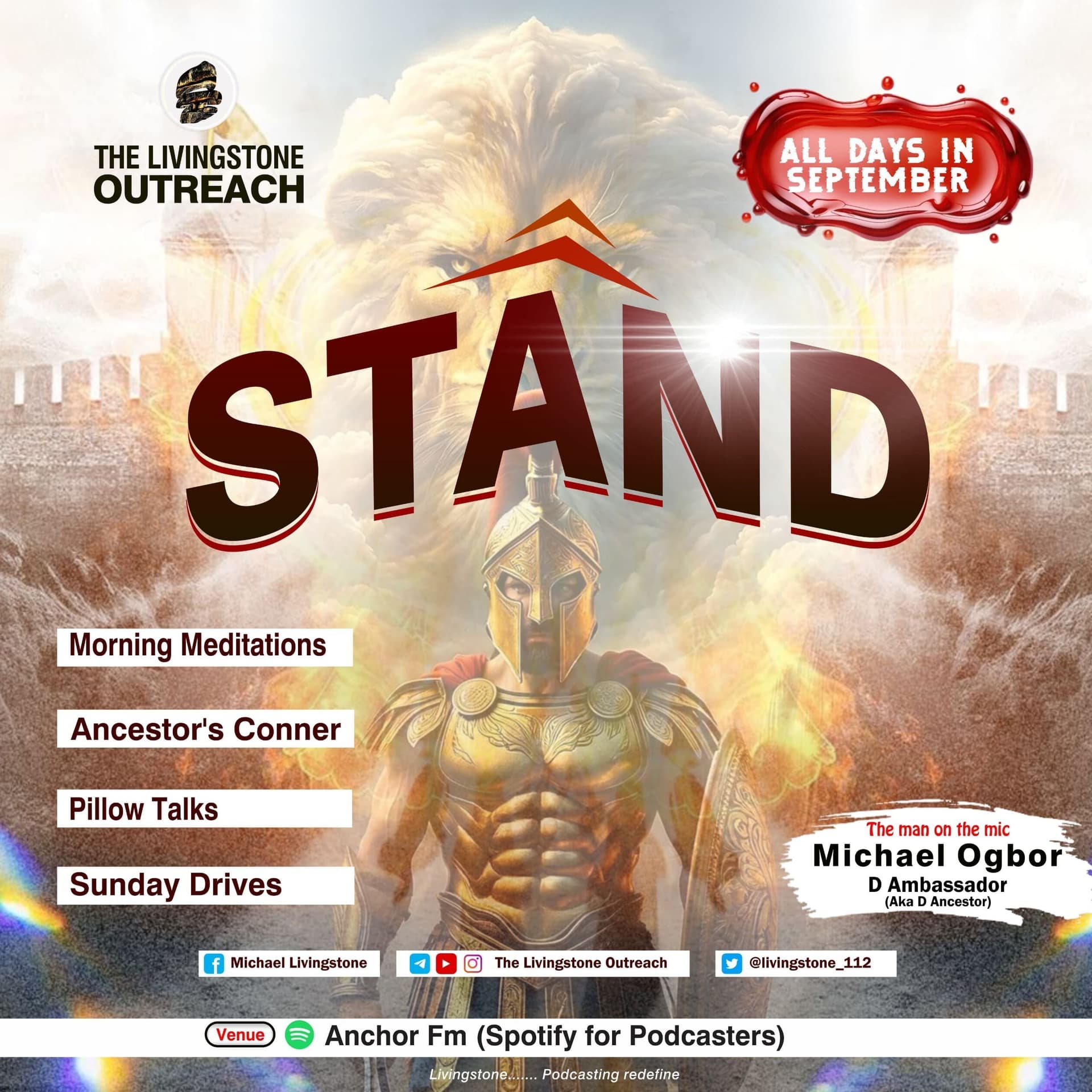 Morning Meditations 08/09/2025 - The Livingstone Outreach cover