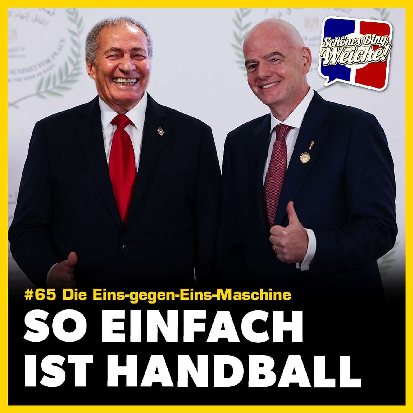 Episode 65 - Die Eins-gegen-Eins-Maschine - Schönes Ding, Weiche! cover