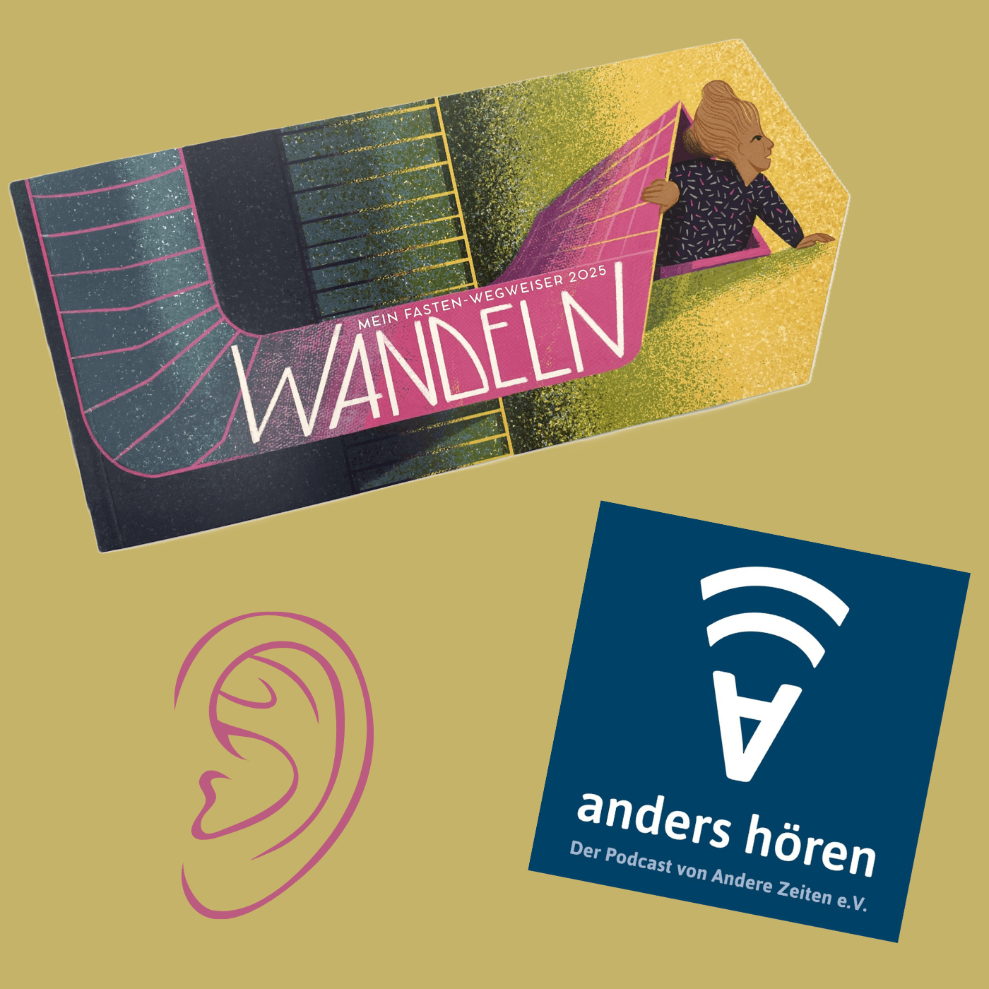 wandeln und lauschen 2025 - Episode 8: Zeit für Ostern! - anders hören cover