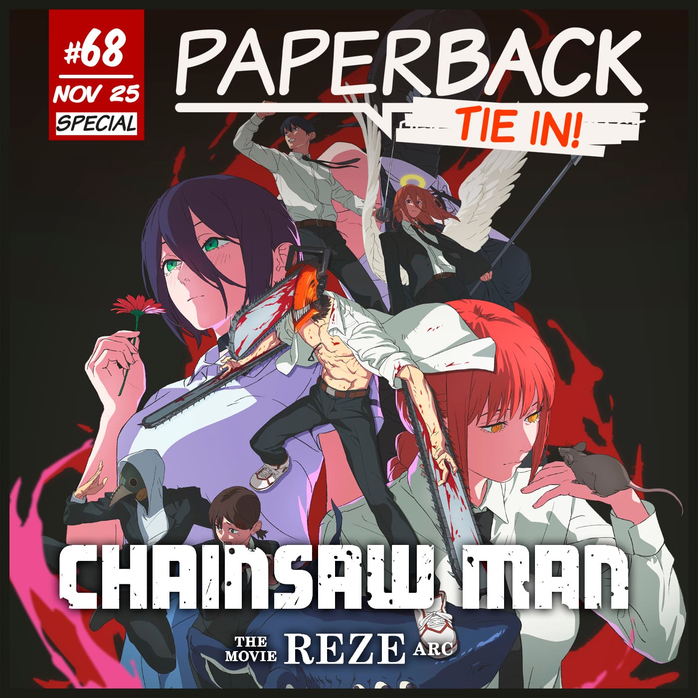 Tie-In 68 - Chainsaw Man – The Movie: Reze Arc - Paperback - Der Comic-Podcast cover
