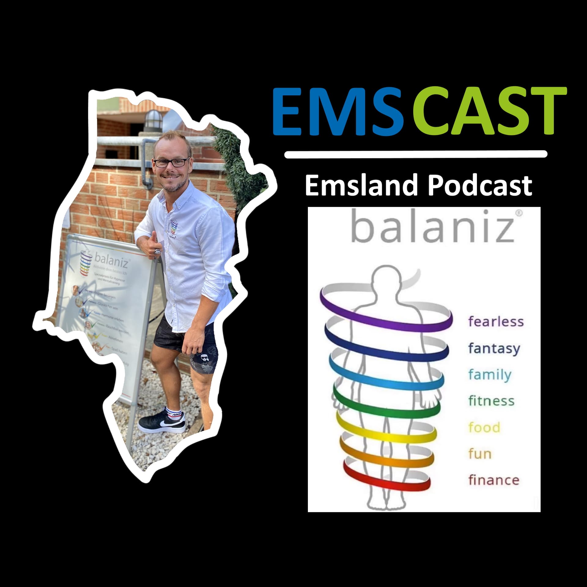 Mentalcoach - Benjamin Zech - Balaniz - Lingen — EmsCast - der Emsland Podcast cover