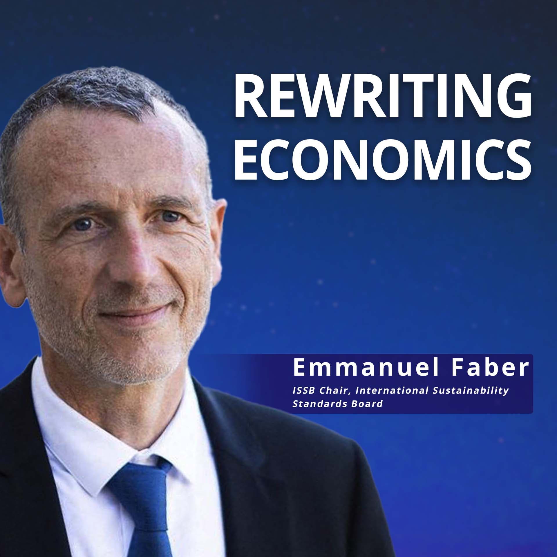 ISSB Chair Emmanuel Faber: Leading Sustainable Finance Transformation — DerGrosseNeustart cover
