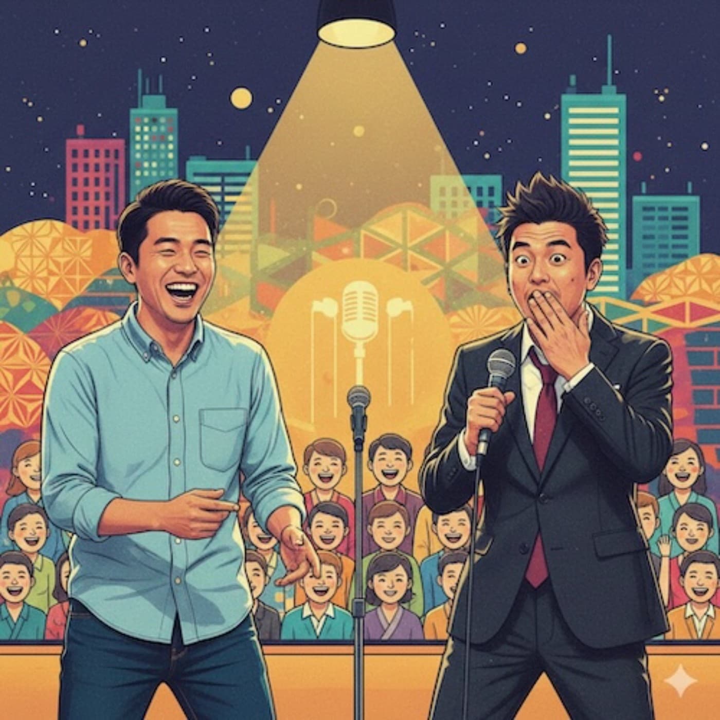 第442回｜什麼是漫才？吉本興業日本藝人在台灣講中文搞笑的真實人生！feat. 漫才少爺 太田拓郎 - 日本大特搜 Japan Vibes cover