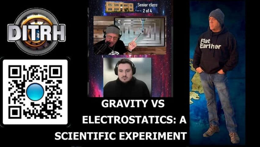[DITRH] Gravity vs. Electrostatics: A Scientific Experiment - HSSC 2nd P Q&A w Angels of Light [Aug 27, 2025] - Flat Earth Interviews cover