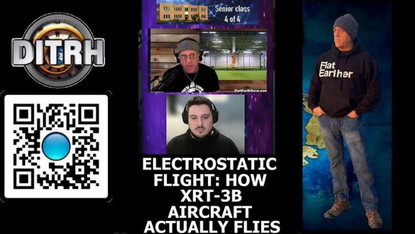 [DITRH] Electrostatic Flight: How XRT-3B Aircraft Actually Flies - HSSC 4th P Q&A w Angels of Light [Aug 27, 2025] - Flat Earth Interviews cover