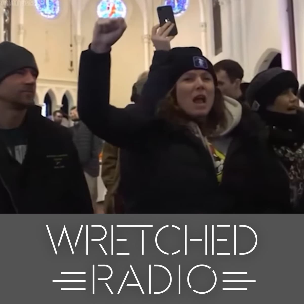 Protesters Storm a Sunday Service: What Would You Do? - Wretched Radio with Todd Friel cover