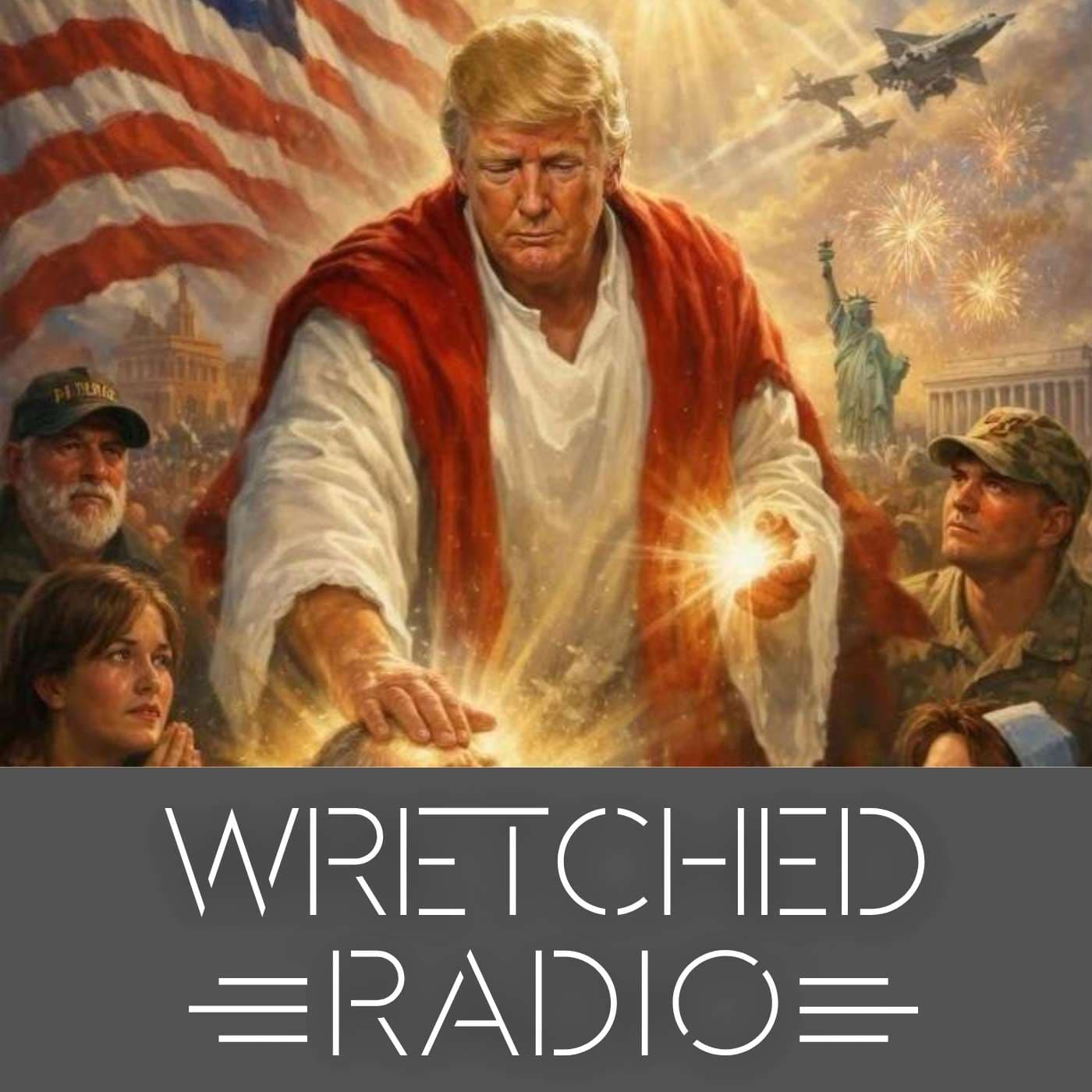 Trump’s Jesus Pic, The View, & Raising Hands In Worship? — Wretched Radio with Todd Friel cover