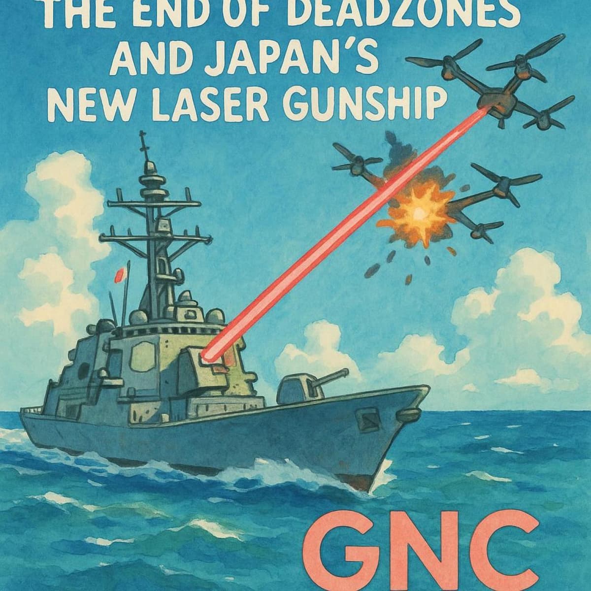 The End of Deadzones and Japan’s new Laser Gunship #1854 - Geek News Central Podcast cover