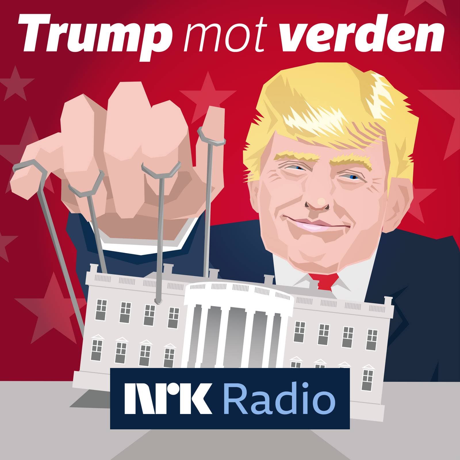 Trump mot verden cover