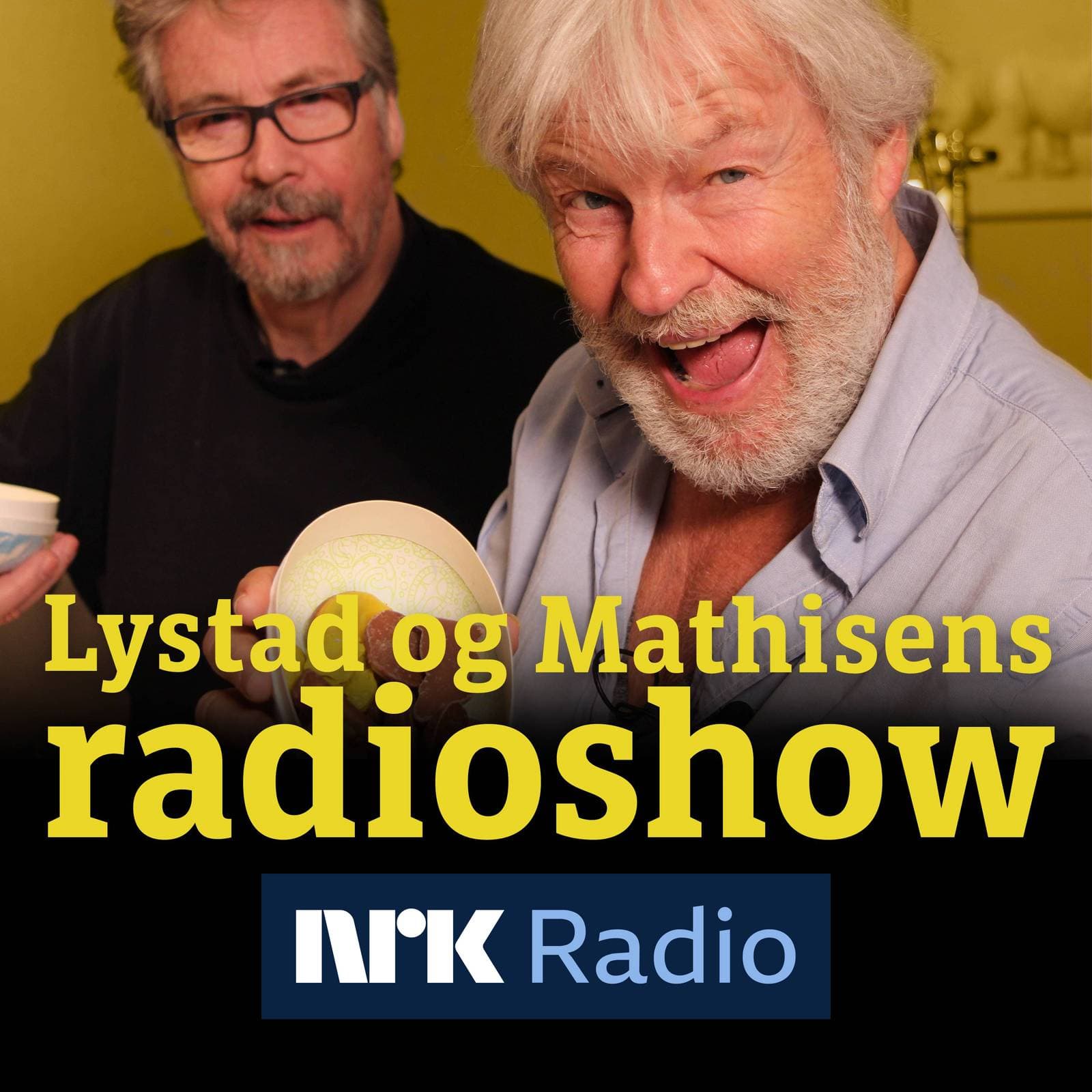 Lystad og Mathisens radioshow cover