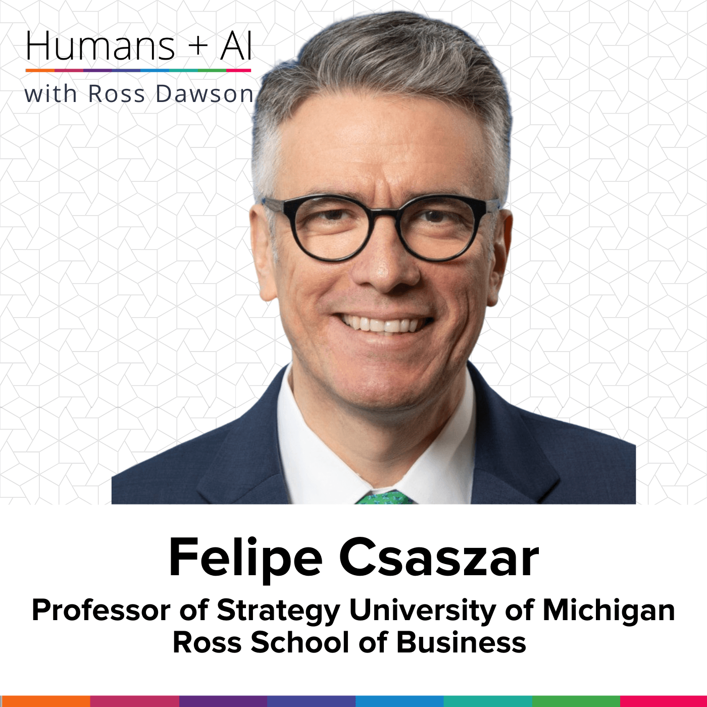 Felipe Csaszar on AI in strategy, AI evaluations of startups, improving foresight, and distributed representations of strategy (AC Ep32) - Humans + AI cover