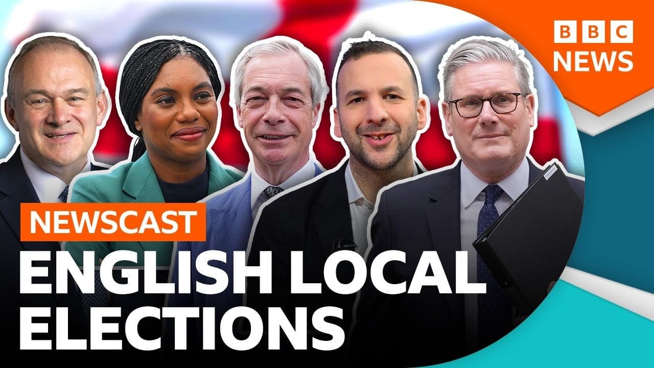 What to look out for in the English local elections | BBC Newscast — BBC News cover